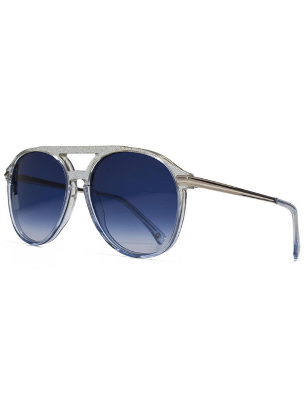NEW Wildfox Couture Baroness Sunglasses in Crystal Cove Blue Gradient EAMBAR000